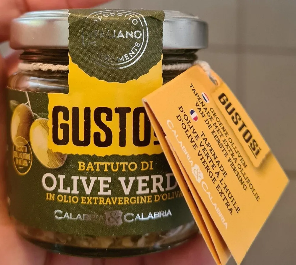 Tapenade d'olives vertes à l'huile d'olive vierge extra