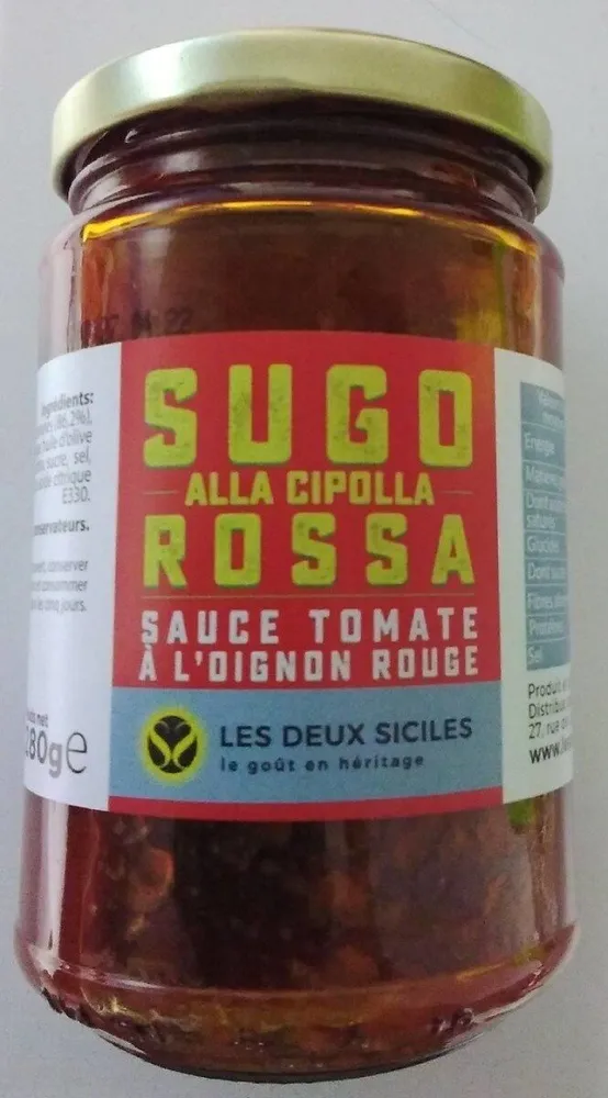 Sauce tomate à l'oignon rouge