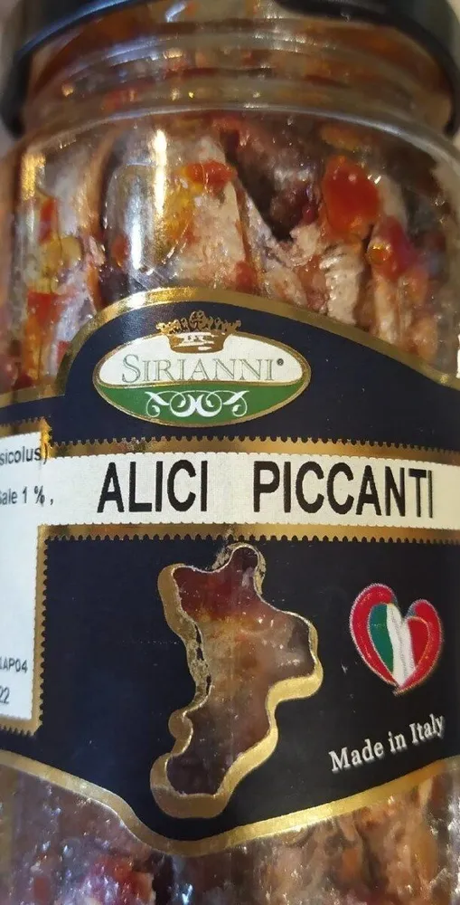 Alici piccanti