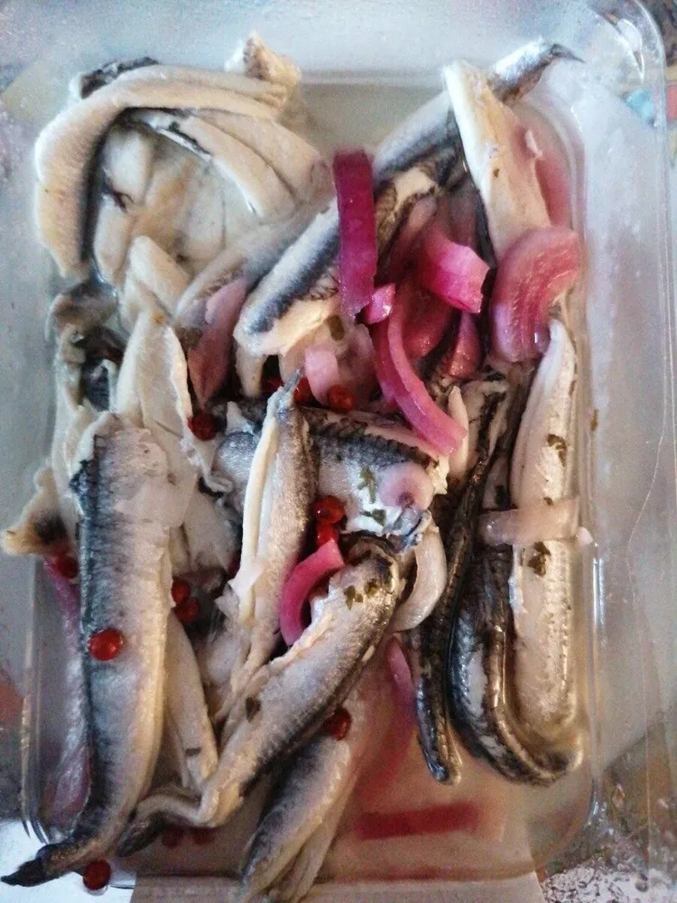 Alici marinate con cipolla