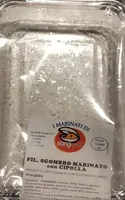 Filetti di sgombro marinato con cipolla