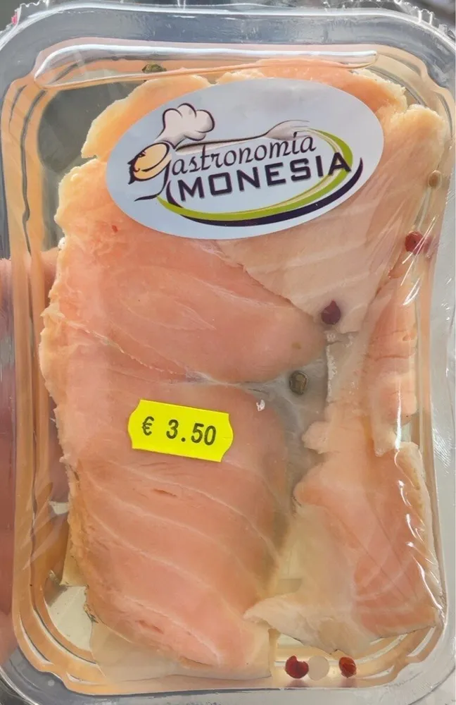 Salmone marinato