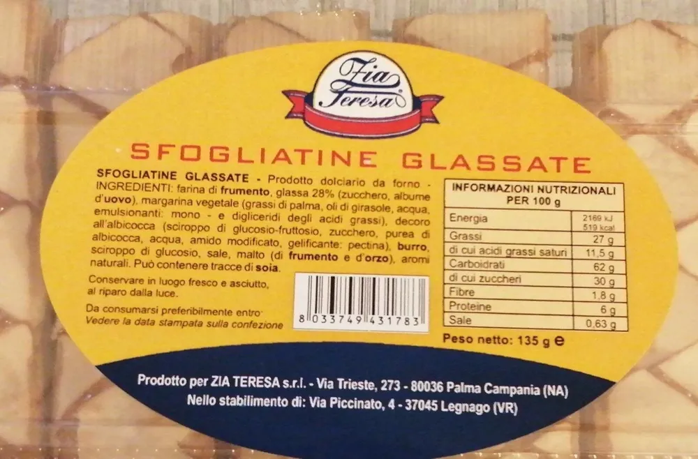 Sfogliatine gassate