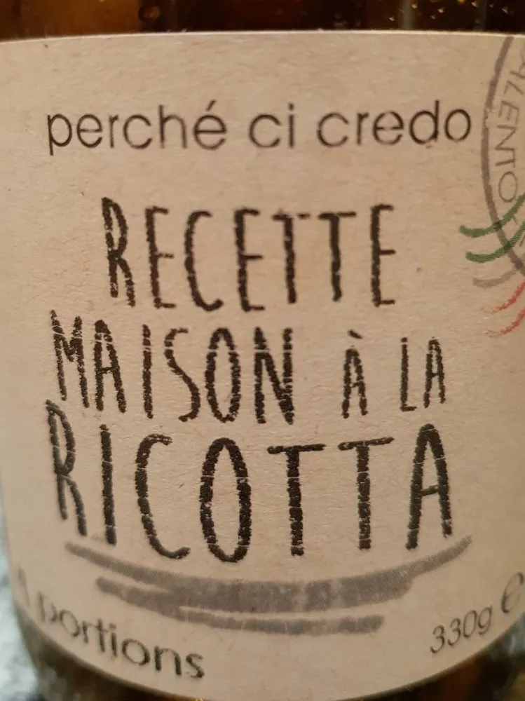 Sauce tomate à la ricotta