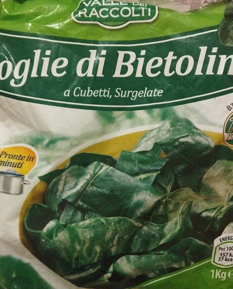 Foglie di bietolina