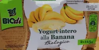 Yogurt intero alla banana