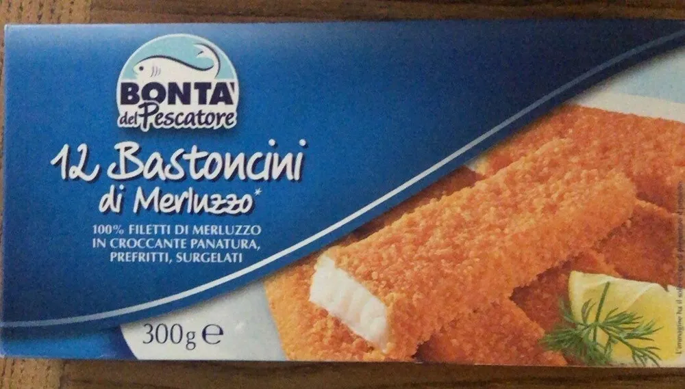 Bastoncini di merluzzo