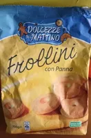 Frollini con panna