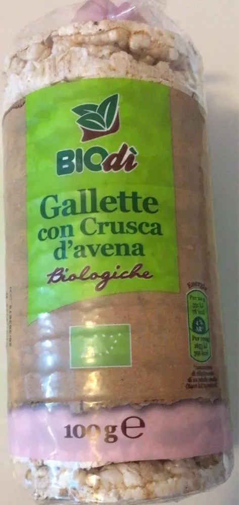 Gallette con crusca d’avena