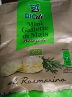 Mini gallette di Mais biologiche