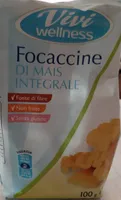 Focaccine di mais integrale