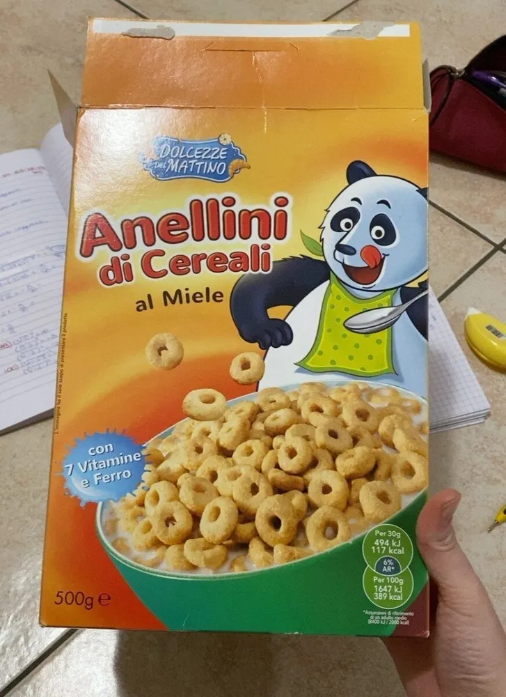 anelli di cereali
