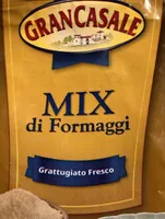 Mix di formaggi grattugiato fresco