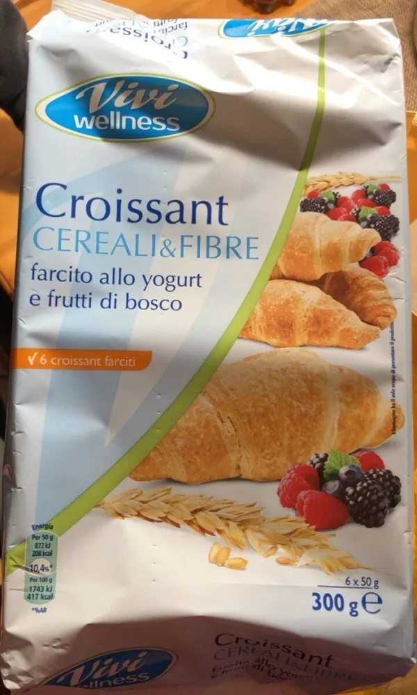 Croissant cereali e fibre
