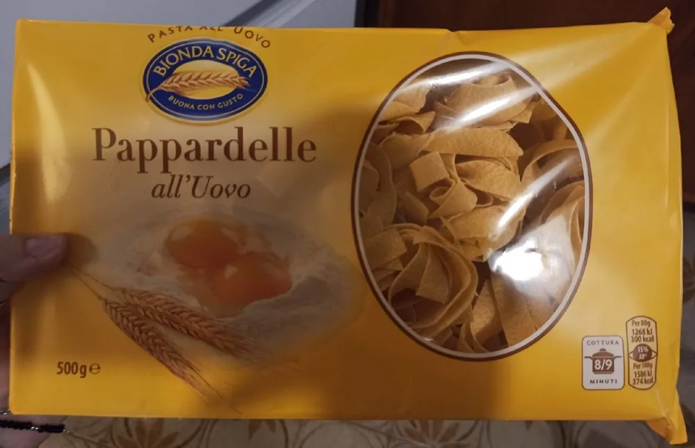 Pappardelle all'uovo