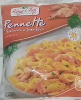 Pennette Salmone e Gamberi