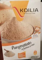 Pangrattato di farina di riso senza glutine