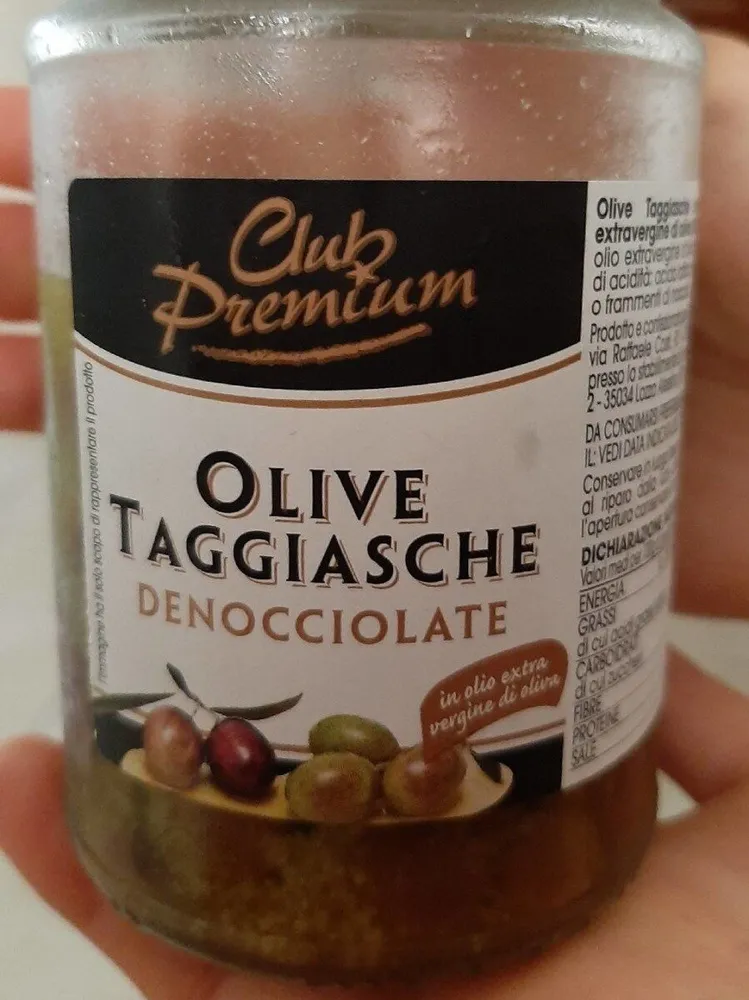 Olive taggiasche denocciolate