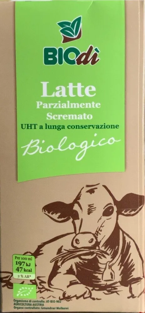 Latte parzialmente scremato