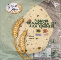 Piadina romagnola igp alla riminese