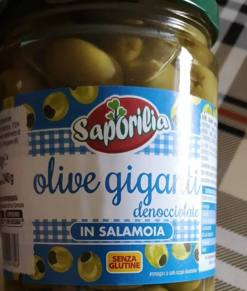 Olive giganti denocciolate