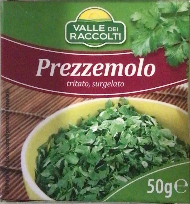 Perejil congelado