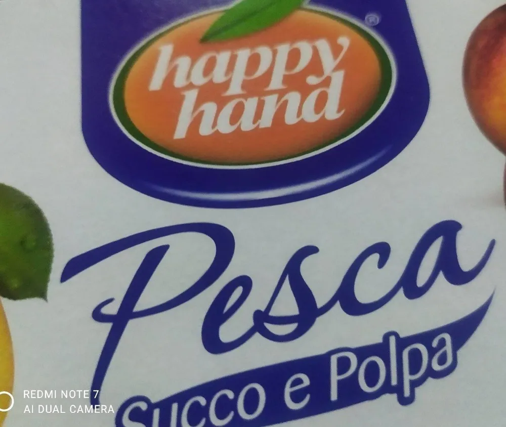 Pesca succo e polpa