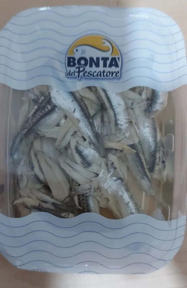 Filetti di alici in olio di semi di girasole