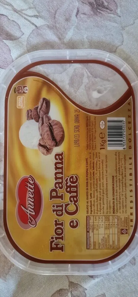 Fior di panna e caffe