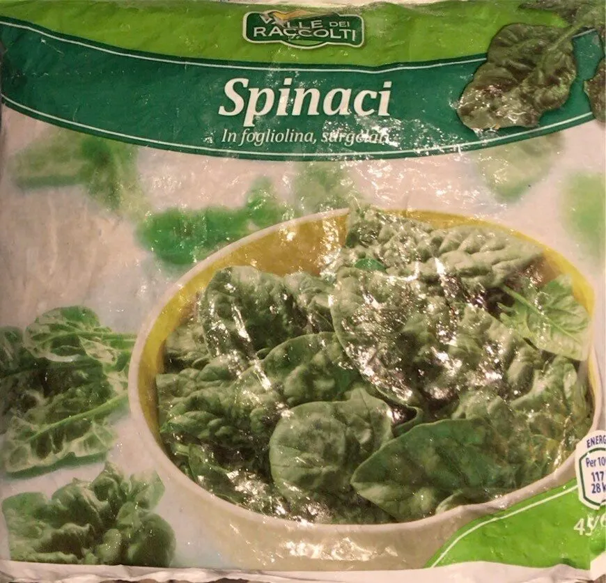 Spinaci in foglia