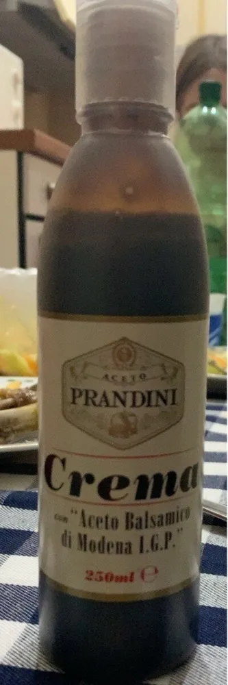 crema con aceto baldamico di modena I.G.P