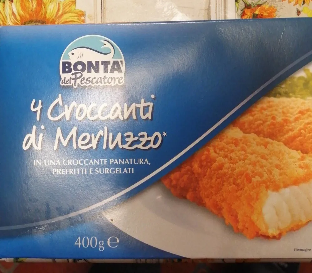 4 croccanti di merluzzo