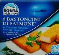 Bastoncini di salmone surgelati