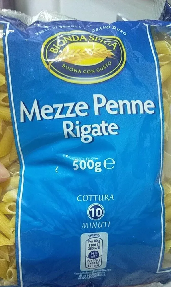 Mezze penne rigate