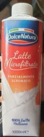 Latte microfiltrato parzialmente scremato