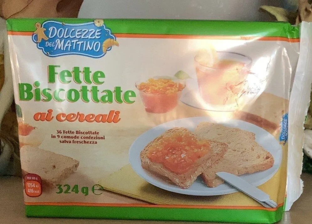 Fette biscottate ai cereali