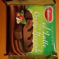 Cioccolato al latte con crema nocciola