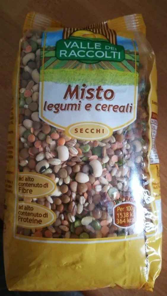 Misto legumi e cereali secchi