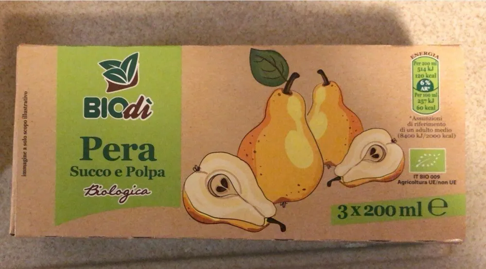 Succo e Polpa di Pera