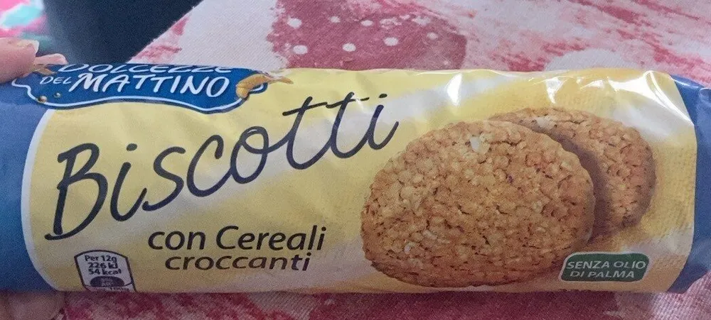 Biscotti con cereali croccanti