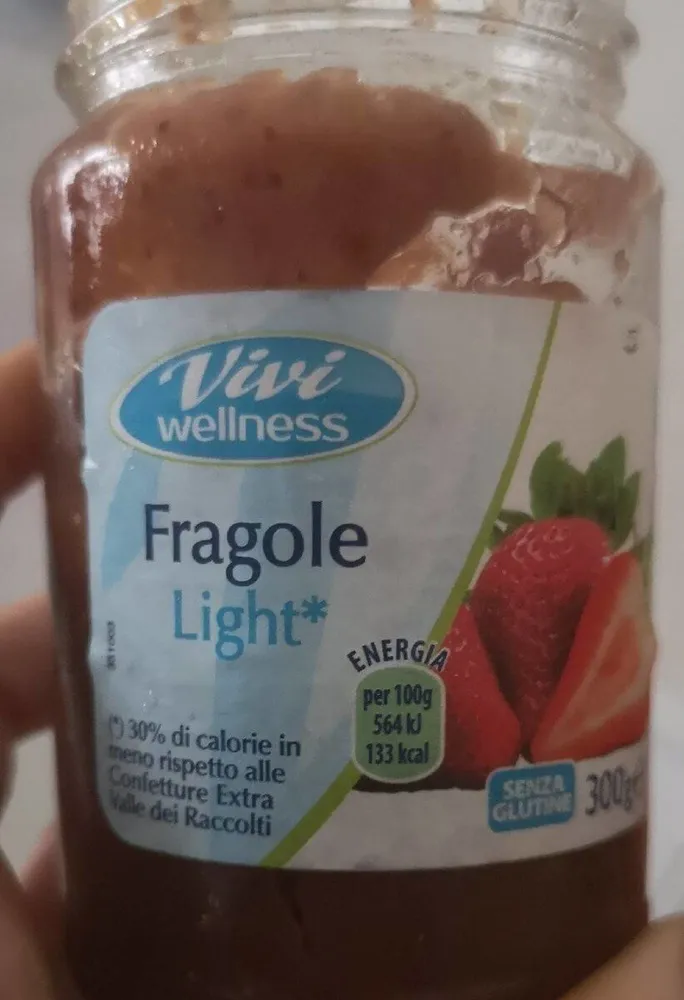 Marmellata fragole light