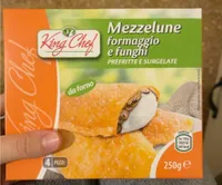 Mezzelune formaggio e funghi