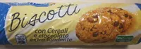 Biscotti con cereali e cioccolato extra fondente