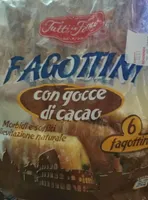 Fagottini con gocce di cacao