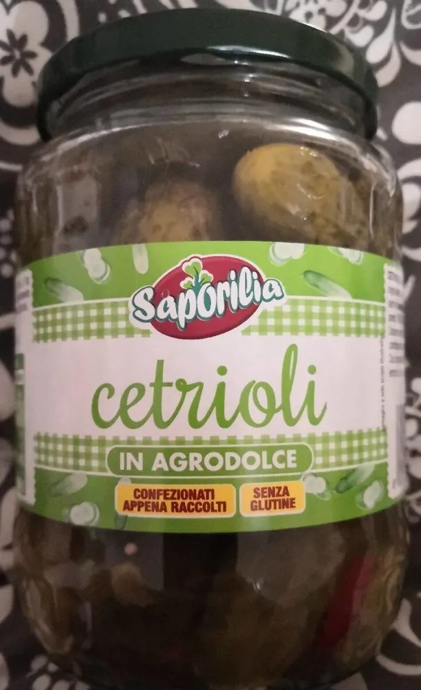 Cetrioli in agrodolce