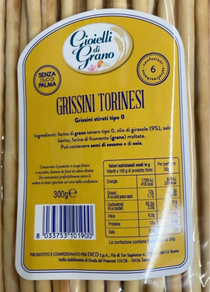 Grissini torinesi