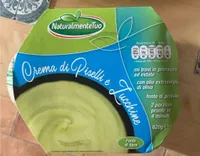 Crema di piselli e zucchine