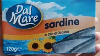 Sardine con olio di girasole