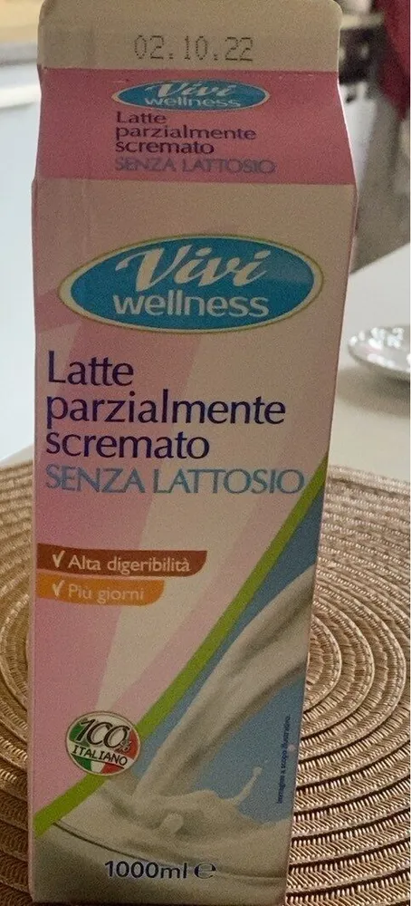 Latte parzialmente scremato