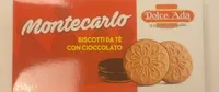 Biscotti da tè con cioccolato